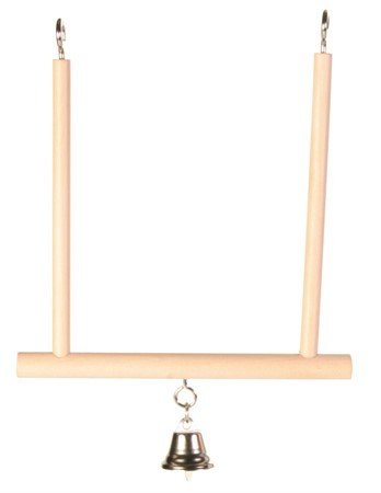 TRIXIE Swinging trapeze drevená hojdačka pre kanáriky a andulky 12×13cm TRIXIE www.bohre.sk