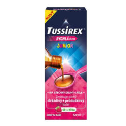 TUSSIREX Junior sirup 120 ml Tussirex www.bohre.sk