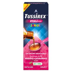 TUSSIREX Junior sirup 120 ml Tussirex www.bohre.sk