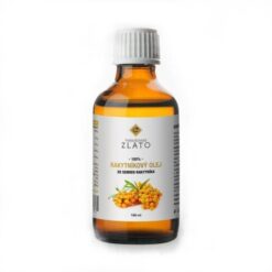 TVRDOŠOVSKÉ ZLATO 100% Rakytníkový olej 100 ml Tvrdošovské zlato www.bohre.sk