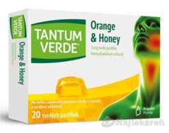 Tantum Verde Orange & Honey pas.ord.20 x 3 mg Tantum Verde www.bohre.sk