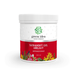 Tatranský bylinný gél - hrejivý 250 ml - Green idea Green idea www.bohre.sk
