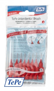TePe Original medzizubné kefky 0,5 mm 8 ks sáčok  www.bohre.sk