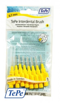 TePe Original medzizubné kefky 0,7 mm 8 ks sáčok  www.bohre.sk