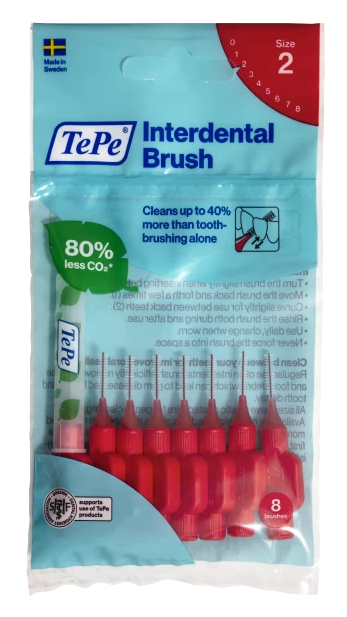 TePe medzizubné kefky na dentálnu starostlivosť 0,5 mm, 8ks TePe www.bohre.sk