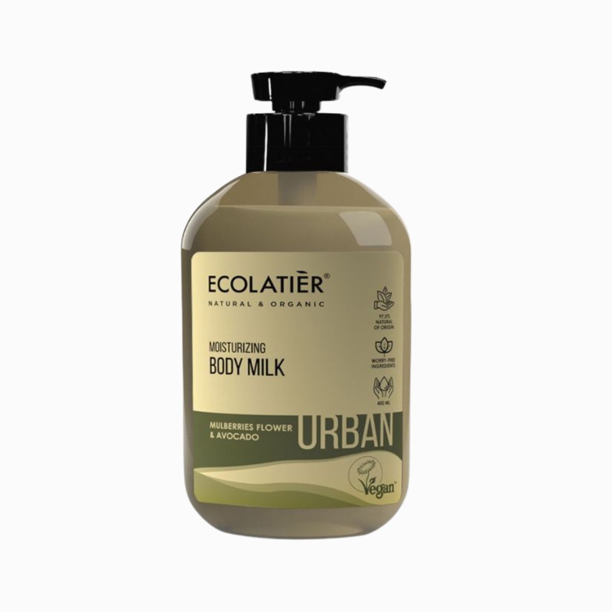 Telové mlieko hydratačné - 400 ml - Ecolatier EcoLatier www.bohre.sk