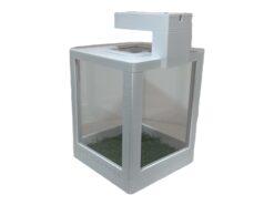 Terárium pre pavúky a hmyz TOWER biela 120x120x150 mm Bulldog Reptiles www.bohre.sk