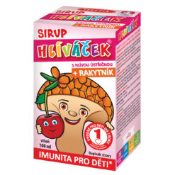Terezia Company Hliviačik sirup s hlivou ustricovou a rakytníkom 100 ml Terezia Company www.bohre.sk