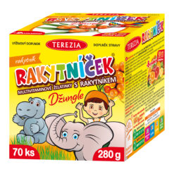 Terezia Company Rakytníček multiVitamínové želatínky s rakytníkom Džungľa 70 ks Terezia Company www.bohre.sk