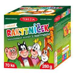 Terezia Rakytníček multiVitamínové želatínky s rakytníkom 70 ks Terezia Company www.bohre.sk