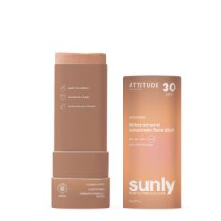 Tónovacia 100% minerálna ochranná tyčinka na tvár a pery ATTITUDE (SPF 30) bez vône, 20 g. Attitude www.bohre.sk