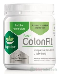 Topnatur ColonFIT basic 180 kapsúl Topnatur www.bohre.sk