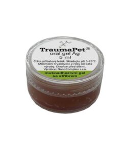 TraumaPet oral gél Ag pre zvieratá na hojenie rán v ústnej dutine 5ml TraumaPet www.bohre.sk