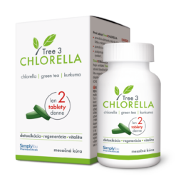 Tree3CHLORELLA výživový doplnok 60 tabliet Tree3CHLORELLA www.bohre.sk