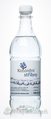 Trix Ag.100 Koloidné striebro 10 ppm 500 ml Koloidne striebro www.bohre.sk