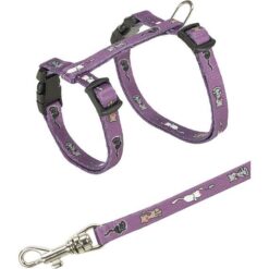 Trixie Junior Kitten harness with leash, cat motif, 21–33 cm/8 mm, 1.20 m TRIXIE www.bohre.sk