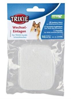 Trixie Pads for protective pants, XS, S, S–M, 10 pcs. TRIXIE www.bohre.sk
