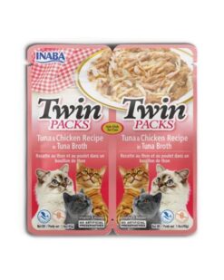 Twin Packs Tuna & Chicken in Broth 80 g INABA www.bohre.sk