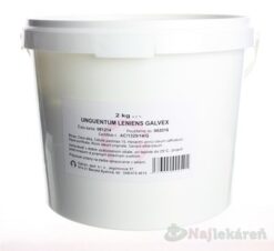 UNGUENTUM LENIENS GALVEX ung 1x1000 g Galvex www.bohre.sk