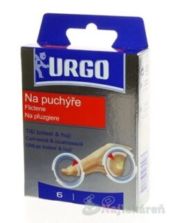 URGO Blisters Na pľuzgiere hydrokoloidná náplasť, 2 veľkosti  6ks URGO www.bohre.sk