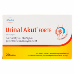 URINAL Akut forte 20 tabliet Urinal www.bohre.sk