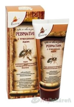 VČELOVIT krémový balzam so včelím jedom 75 ml Eliksir www.bohre.sk