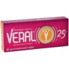 VERAL 25 mg 30 tabliet Veral www.bohre.sk