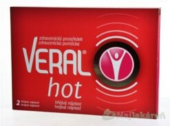 VERAL HOT hrejivá náplasť na bolesť 2 ks Herbacos www.bohre.sk