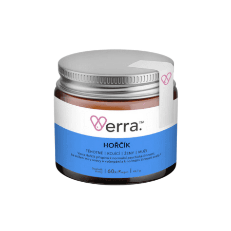 VERRA Horčík 60 kapsúl VERRA www.bohre.sk