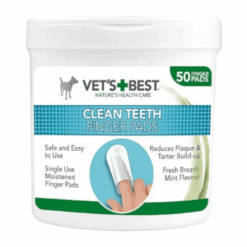 VET´S BEST Clean teeth finger pads 50 ks VET´S BEST www.bohre.sk