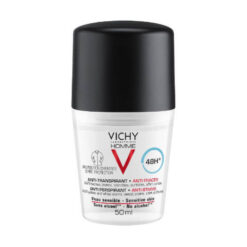 VICHY Homme deo roll-on proti škvrnám 48h 50 ml VICHY www.bohre.sk