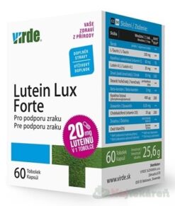 VIRDE LUTEIN LUX Forte Virde www.bohre.sk