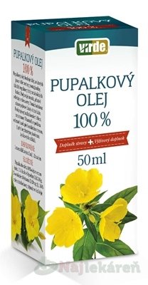VIRDE PUPALKOVÝ OLEJ 100%, 50 ml Virde www.bohre.sk