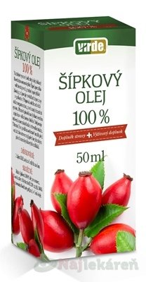 VIRDE ŠÍPKOVÝ OLEJ 100%, 50 ml Virde www.bohre.sk