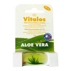 VITALOS Balzam na pery aloe vera SPF 15 vitamínový 1 ks VITALOS www.bohre.sk