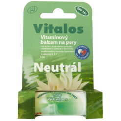 VITALOS Balzam na pery neutral SPF15 1 kus VITALOS www.bohre.sk