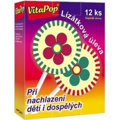 VITAPOP lízanka pri nachladnutí 12 kusov Vitapop www.bohre.sk