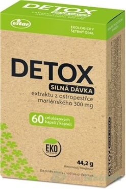 VITAR DETOX SILNÁ DÁVKA 60ks Vitar www.bohre.sk