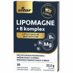 VITAR Kings lipomagne + B komplex 30 kapsúl VITAR www.bohre.sk