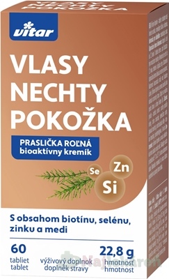 VITAR vlasy, nechty, pokožka 60tbl Vitar www.bohre.sk