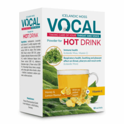 VOCAL Hot drink med a citrón 10 vrecúšok Vocal www.bohre.sk