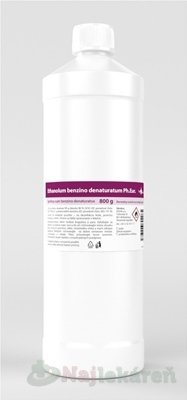 VULM Ethanolum benzino denaturatum Ph.Eur. 800g Vulm www.bohre.sk