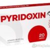 VULM PYRIDOXIN (vitamín B6 20 mg) 20 tbl Vulm www.bohre.sk