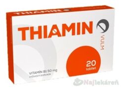 VULM Thiamin 20 tabliet Vulm www.bohre.sk
