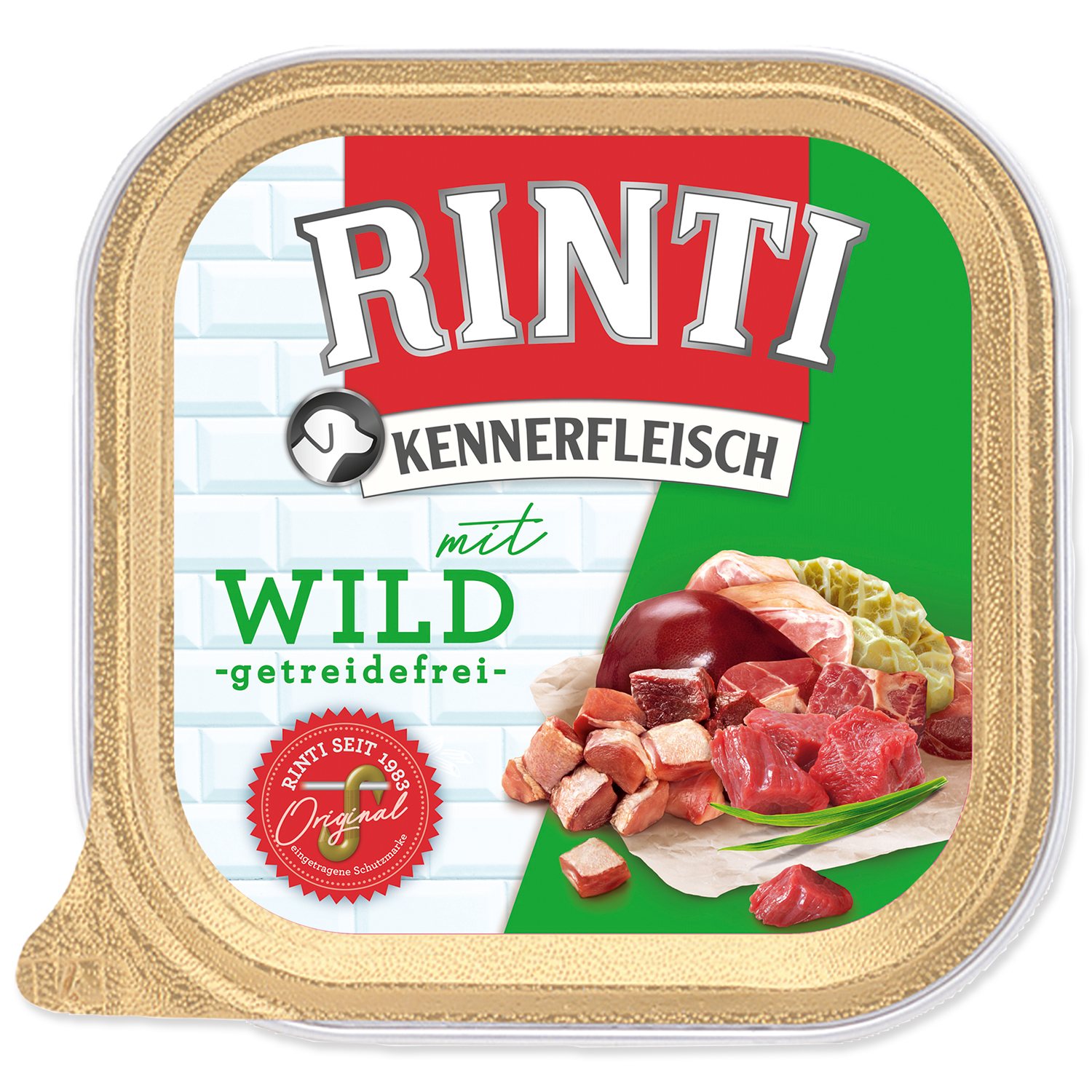 Vanička Rinti Kennerfleisch Adult divina 300g RINTI www.bohre.sk