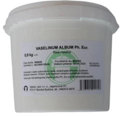 Vaselinum Album biela vazelína 900 g Galvex www.bohre.sk