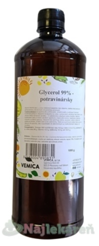 Vemica GLYCEROL 1000 g VEMICA www.bohre.sk