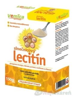 Vemica Slnečnicový lecitín v prášku 150 g VEMICA www.bohre.sk