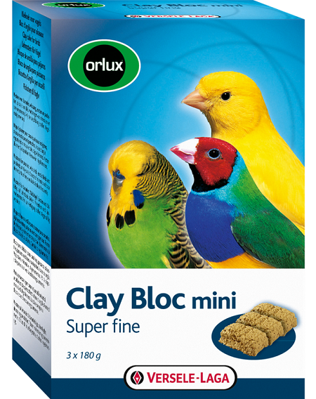Versele Laga Orlux Clay Bloc Mini - pre menšie druhy vtákov 540g VERSELE LAGA www.bohre.sk