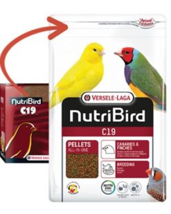 Versele Laga Orlux NutriBird C19 - pelety pre chov kanárov a exotov 3kg VERSELE LAGA www.bohre.sk